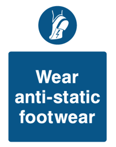 WEAR ANTISTATIC FOOTWEAR