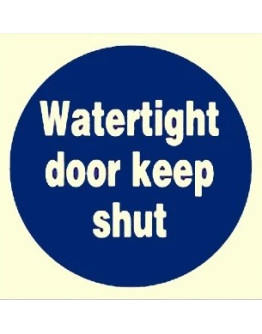 WATERTIGHT DOOR KEEP SHUT