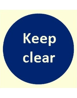 KEEP CLEAR