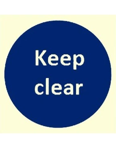 KEEP CLEAR