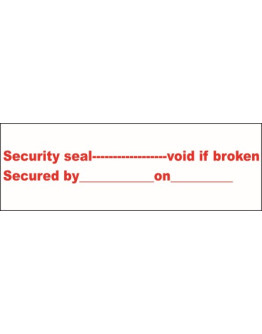 SECURITY SEAL