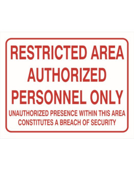 RESTRICTED AREA