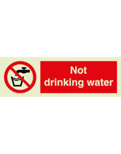 NOT DRINKING WATER