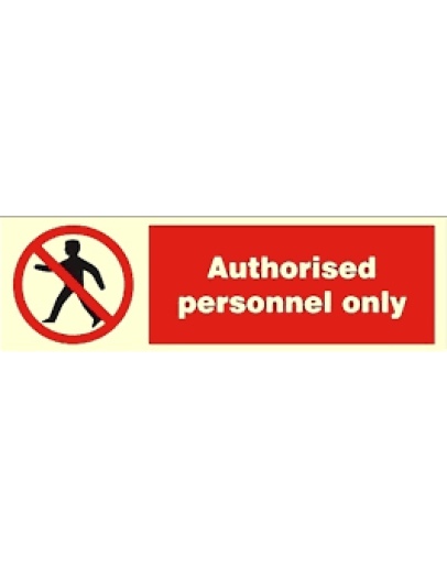 AUTHORISED PERSONNEL ONLY