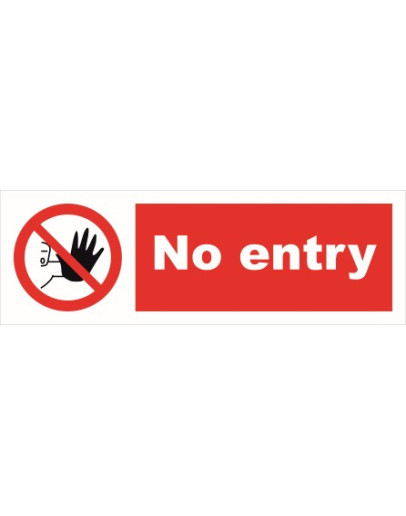 NO ENTRY