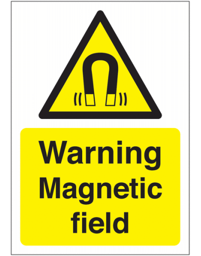 WARNING - MAGNETIC FIELD