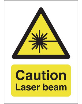 WARNING - LASER BEAM