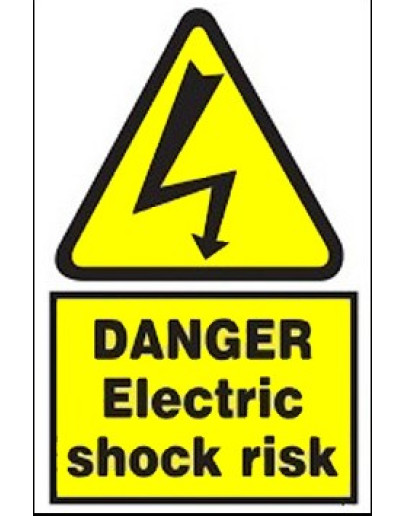 DANGER - ELECTRIC SHOCK RISK