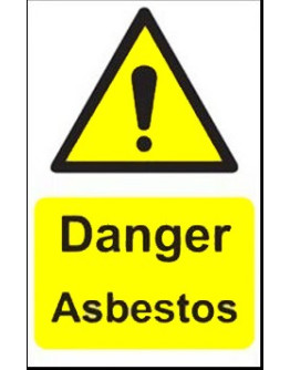 DANGER - ASBESTOS