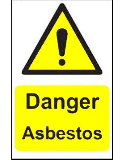 DANGER - ASBESTOS