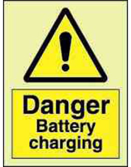 DANGER - BATTERY CHARGING