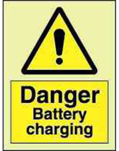 DANGER - BATTERY CHARGING