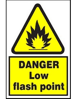 DANGER - LOW FLASH POINT