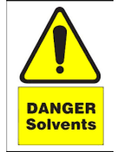 DANGER - SOLVENTS