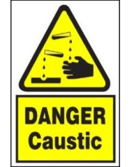 DANGER - CAUSTIC