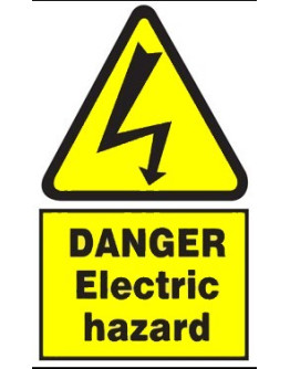 DANGER - ELECTRICAL HAZARD