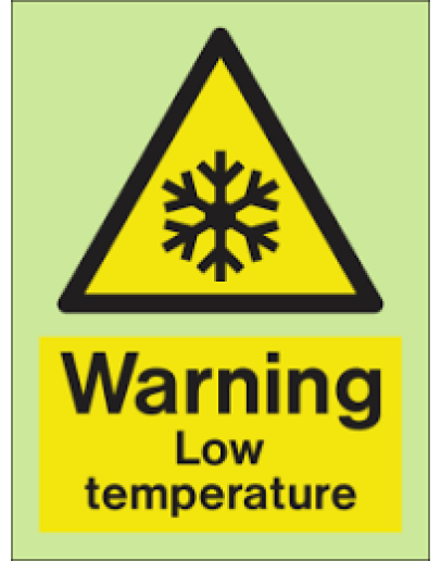 WARNING - LOW TEMPERATURE