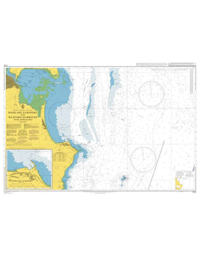 1772 - Rosslare Europort and Wexford Harbours with Approaches