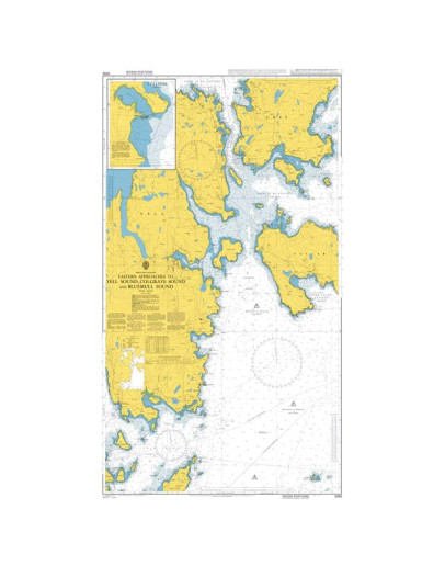 3292 - Eastern Approaches to Yell Sound, Colgrave Sound and Bluemull Sound