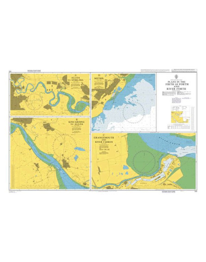 741 - Plans in the Firth of Forth and River Forth