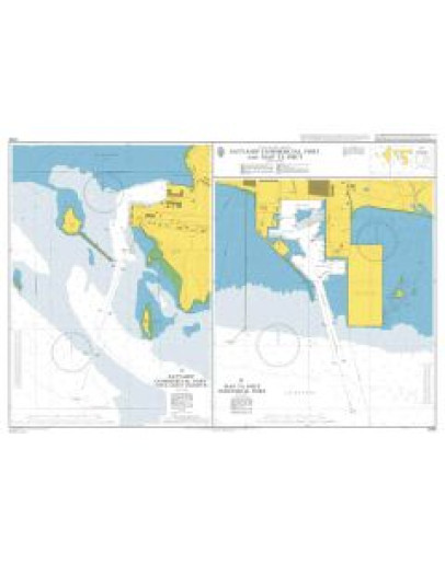 3724 - Sattahip Commercial Port and Map Ta Phut Industrial Port