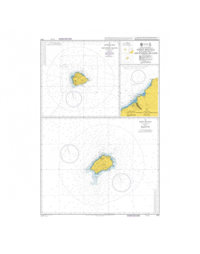 1771 - Saint Helena with Approaches to Ascension Island